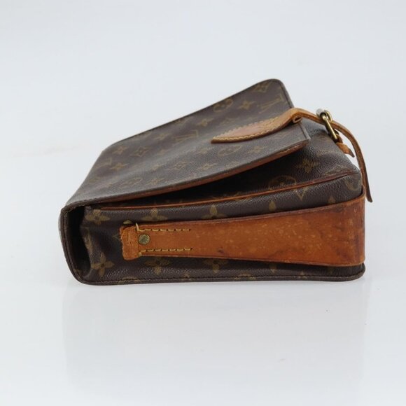 Authentic LOUIS VUITTON Monogram Cartouchiere GM Shoulder Bag M51252 LV - Picture 11 of 16